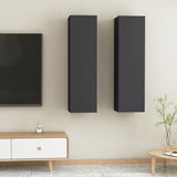 Tv Cabinet 2 Pcs 30,5X30X Engineered Wood