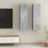 Tv Cabinet 2 Pcs 30,5X30X Engineered Wood