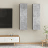 Tv Cabinet 2 Pcs 30,5X30X Engineered Wood