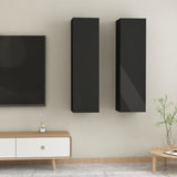 Tv Cabinet 2 Pcs 30,5X30X Engineered Wood