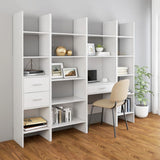 Book Cabinet 40X35X180 Cm Engineered Wood