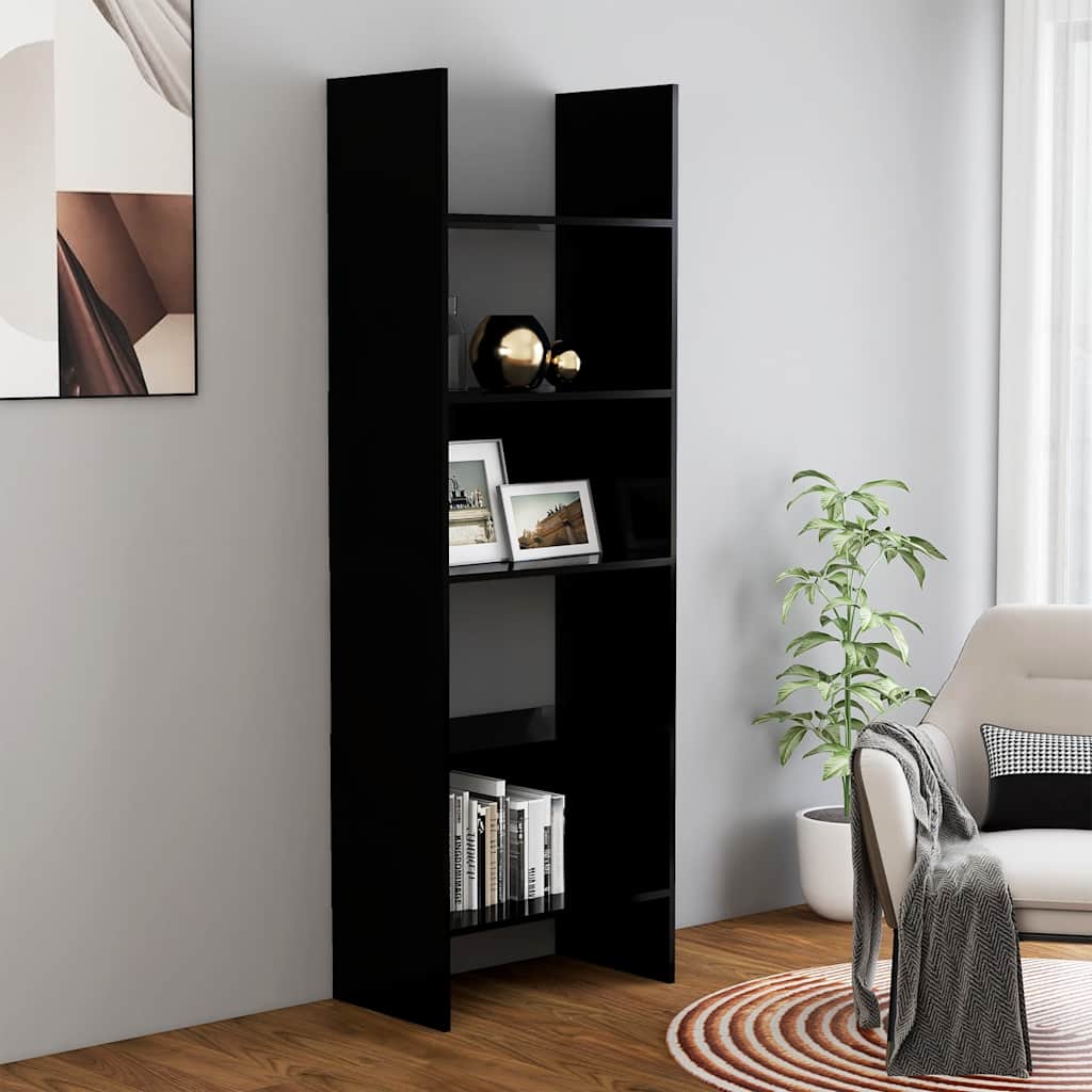 Book Cabinet 60X35X180 Cm Engineered Wood