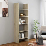 Book Cabinet 60X35X180 Cm Engineered Wood
