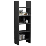 Book Cabinet 60X35X180 Cm Engineered Wood