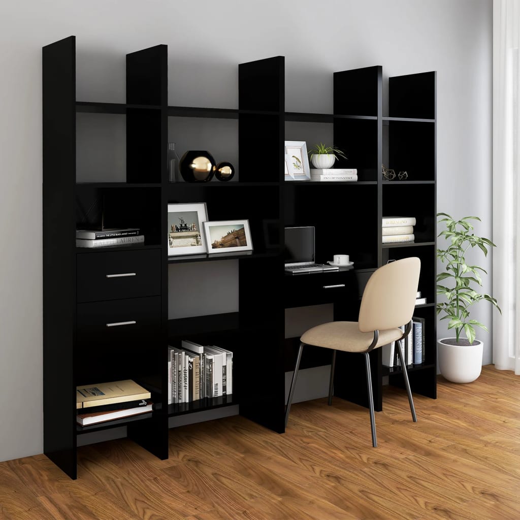 Book Cabinet 40X35X180 Cm Engineered Wood