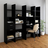 Book Cabinet 40X35X180 Cm Engineered Wood