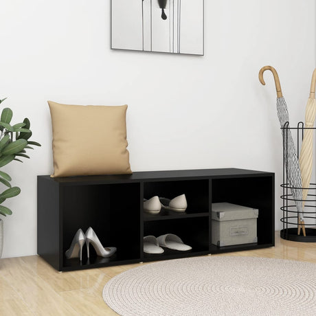 Shoe Storage Bench 105X35X35 Cm Engineered Wood