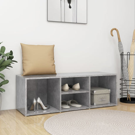 Shoe Storage Bench 105X35X35 Cm Engineered Wood