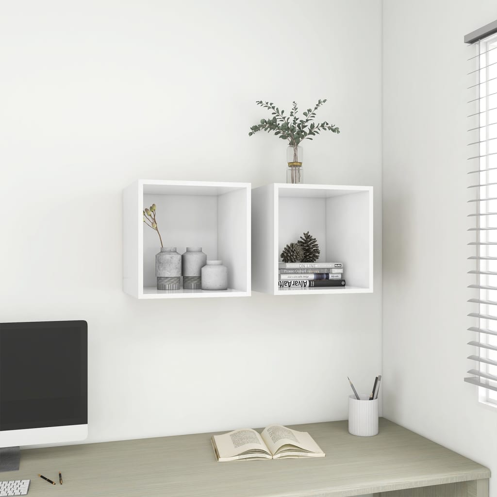 Wall Cabinet 37X37X37 Cm Engineered Wood
