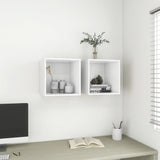 Wall Cabinet 37X37X37 Cm Engineered Wood