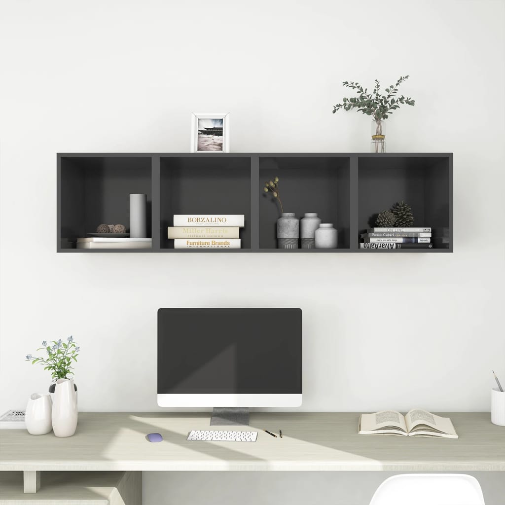 Wall Cabinet 37X37X37 Cm Engineered Wood