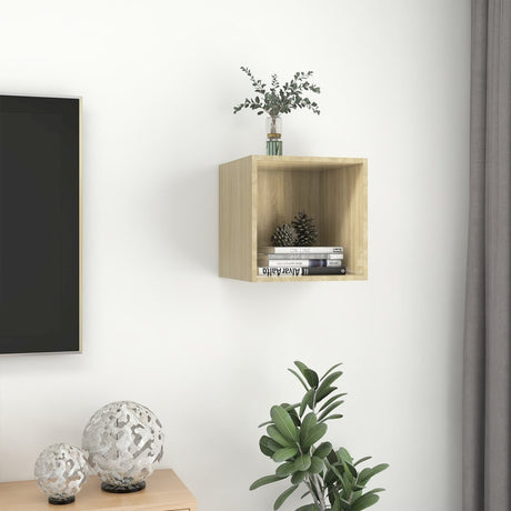 Wall Cabinet 37X37X37 Cm Engineered Wood