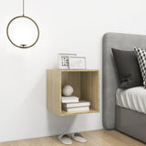 Wall Cabinet 37X37X37 Cm Engineered Wood