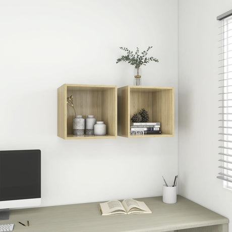 Wall Cabinet 37X37X37 Cm Engineered Wood