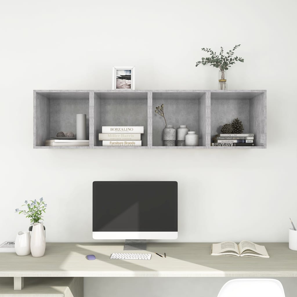 Wall Cabinet 37X37X37 Cm Engineered Wood