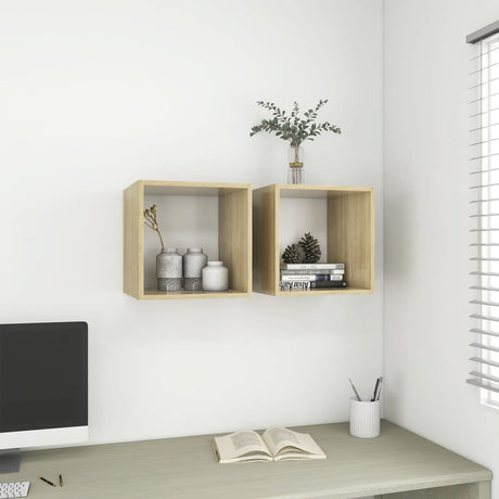 Wall Cabinet 37X37X37 Cm Engineered Wood