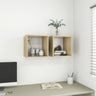 Wall Cabinet 37X37X37 Cm Engineered Wood