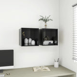 Wall Cabinet 37X37X37 Cm Engineered Wood