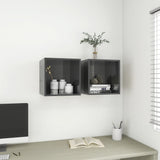 Wall Cabinet 37X37X37 Cm Engineered Wood