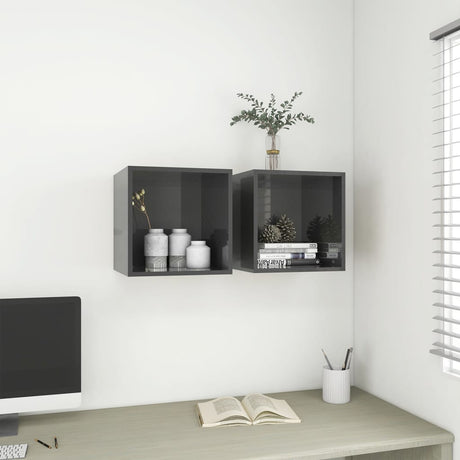 Wall Cabinet 37X37X37 Cm Engineered Wood
