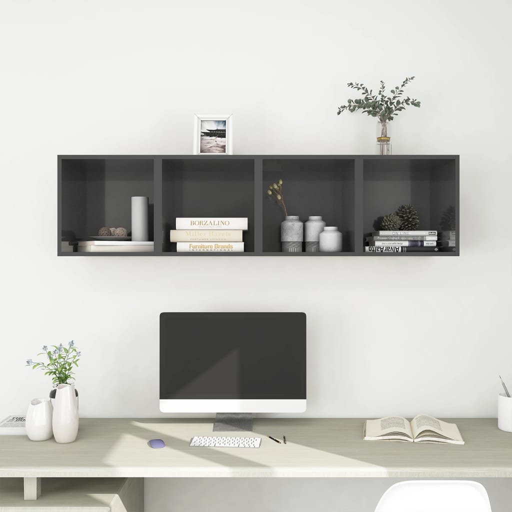 Wall Cabinet 37X37X37 Cm Engineered Wood