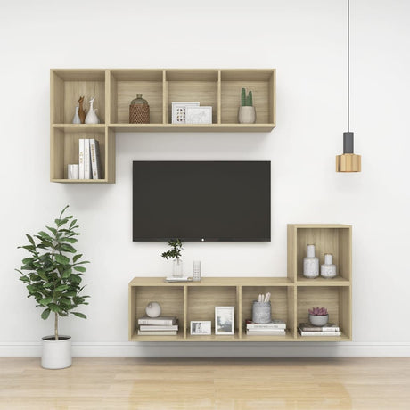 Wall-Mounted Tv Cabinet 37X37X Engineered Wood