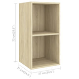 Wall-Mounted Tv Cabinet 37X37X Engineered Wood