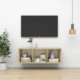 Wall-Mounted Tv Cabinet 37X37X Engineered Wood