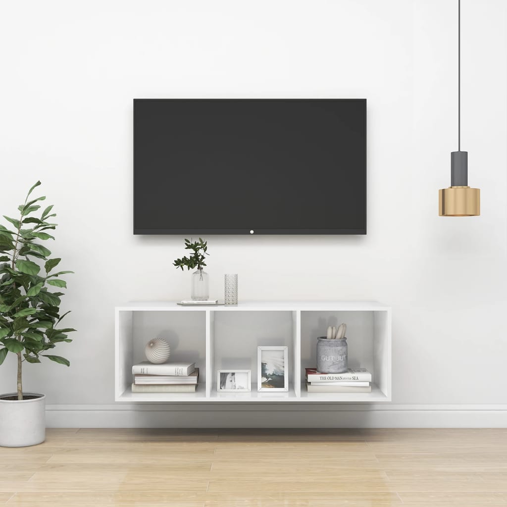 Wall-Mounted Tv Cabinet 37X37X Engineered Wood