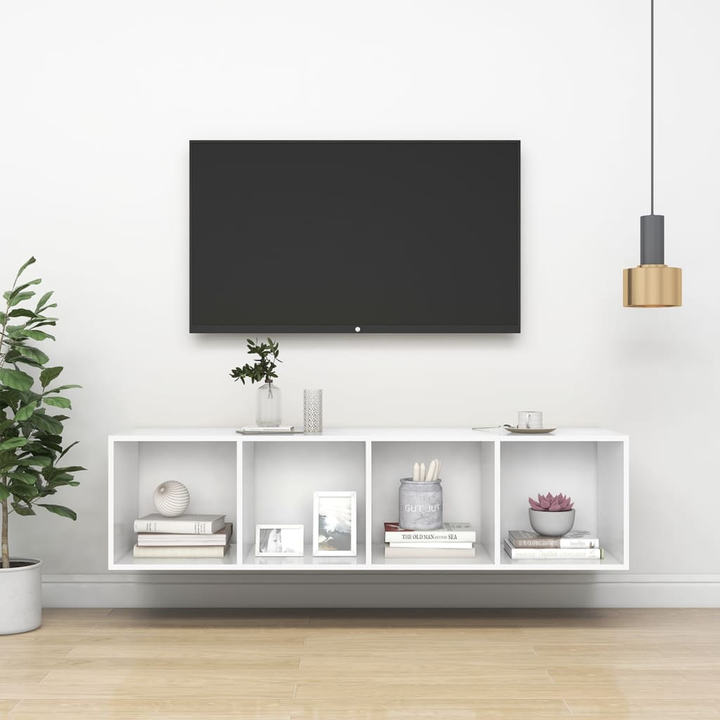 Wall-Mounted Tv Cabinet 37X37X Engineered Wood