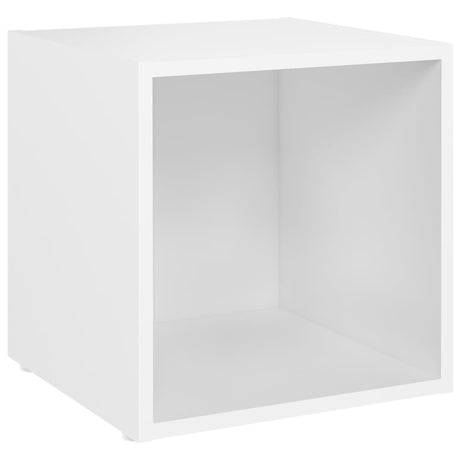 Tv Cabinet 37X35X37 Cm Engineered Wood