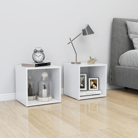 Tv Cabinet 37X35X37 Cm Engineered Wood