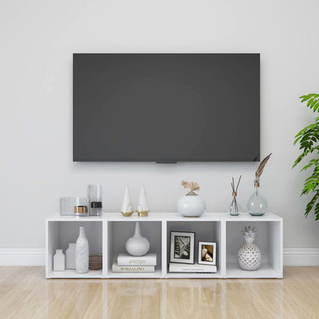 Tv Cabinet 37X35X37 Cm Engineered Wood