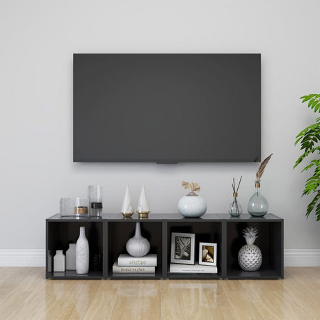 Tv Cabinet 37X35X37 Cm Engineered Wood
