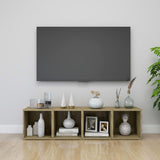 Tv Cabinet 37X35X37 Cm Engineered Wood