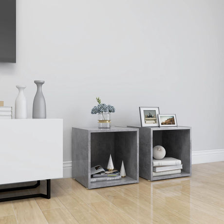 Tv Cabinet 37X35X37 Cm Engineered Wood