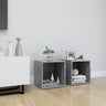 Tv Cabinet 37X35X37 Cm Engineered Wood