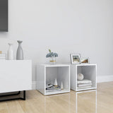 Tv Cabinet 37X35X37 Cm Engineered Wood