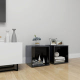 Tv Cabinet 37X35X37 Cm Engineered Wood