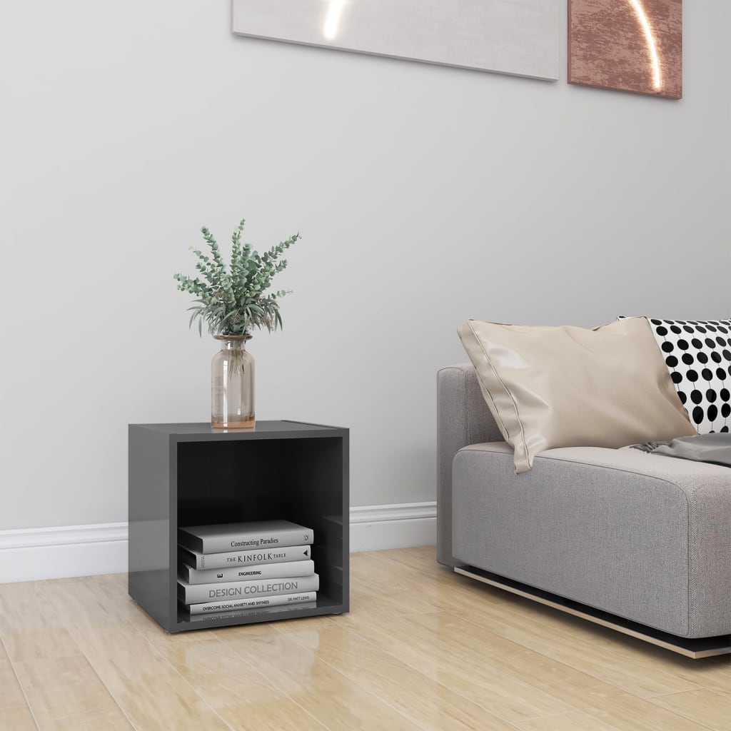 Tv Cabinet 37X35X37 Cm Engineered Wood