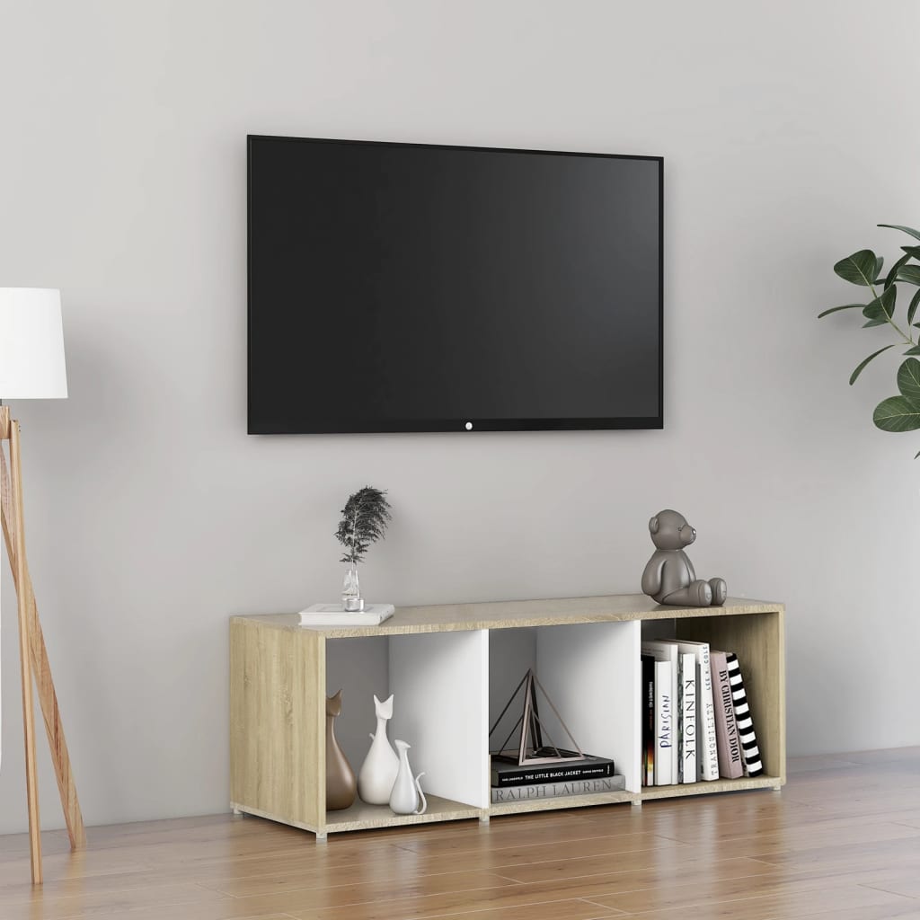 Tv Cabinet 107X35X Engineered Wood
