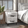 Bed Cabinet With Metal Legs 40X30X50 Cm