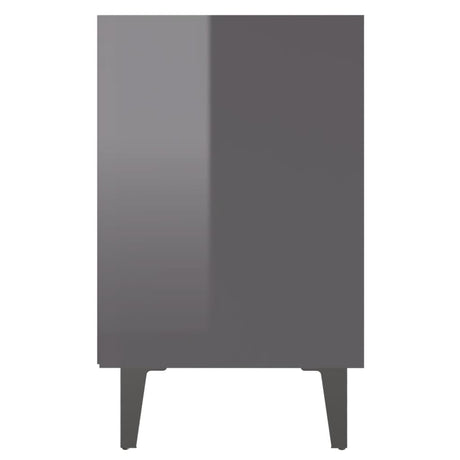 Bed Cabinet With Metal Legs 40X30X50 Cm