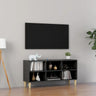 Tv Cabinet With Solid Wood Legs 69.5X30X50 Cm