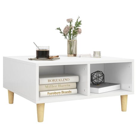 Coffee Table 60X60X30 Cm Engineered Wood