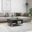 Coffee Table 60X60X30 Cm Engineered Wood