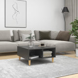 Coffee Table 60X60X30 Cm Engineered Wood