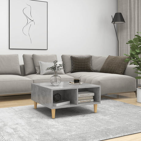 Coffee Table 60X60X30 Cm Engineered Wood