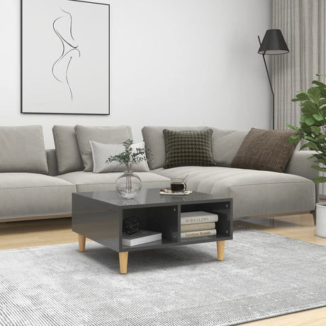 Coffee Table 60X60X30 Cm Engineered Wood