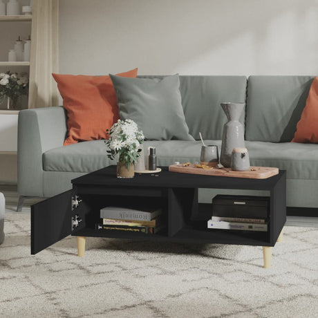 Coffee Table 90X60X35 Cm Engineered Wood